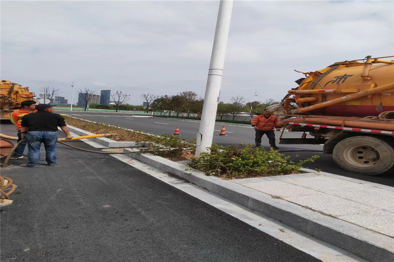 沁园街道雨水管道清淤-污水管道清洗