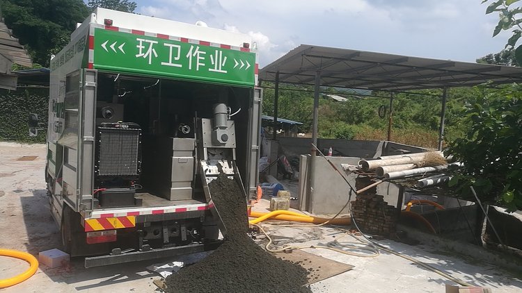 沁园街道污泥干湿分离技术
